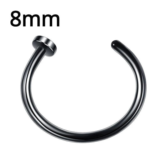 Stainless Steel Fake Septum Nose Ring