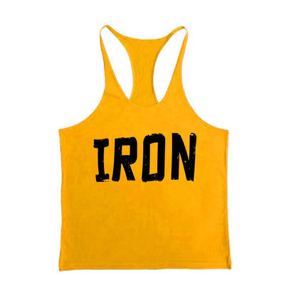 Men's Cotton Workout Tank Top for Bodybuilding