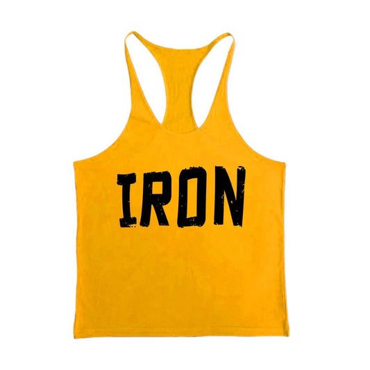Men's Cotton Workout Tank Top for Bodybuilding