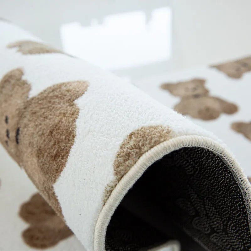 Japanese Style Plaid Carpets for Living Room