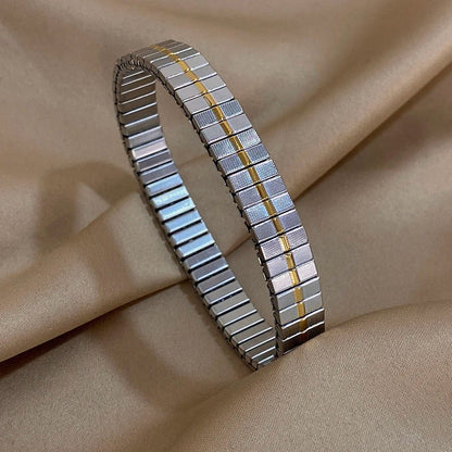 Vintage Waterproof Stainless Steel Heart Bangles