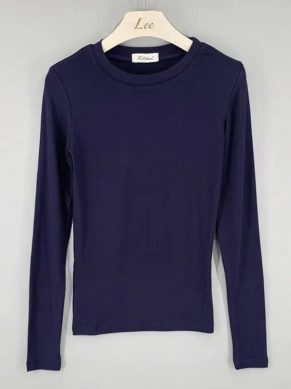 2024 Women's Long Sleeve Cotton T-Shirts