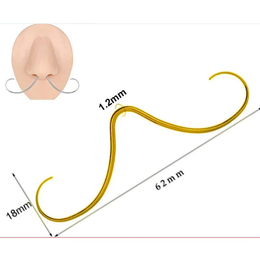 Stainless Steel Mustache Nose Ring Jewelry
