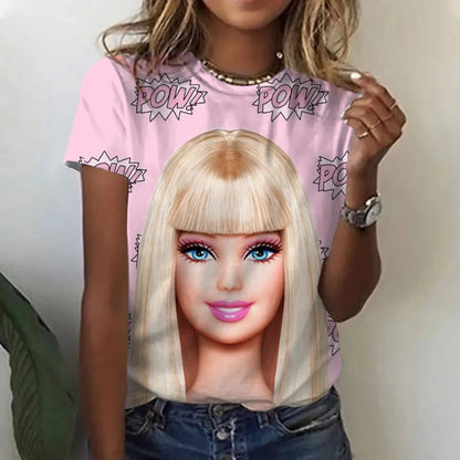 Casual Short-Sleeved Women's T-Shirt for 2024