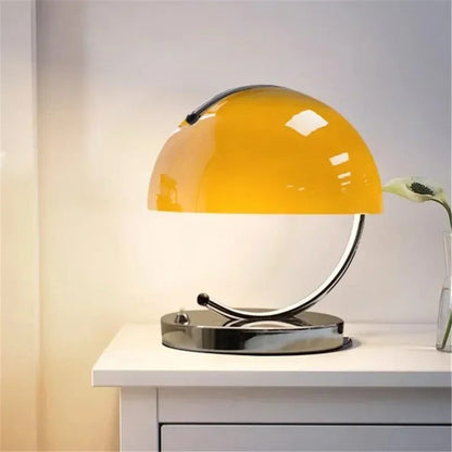 Modern Glass Small Table Lamp for Decor