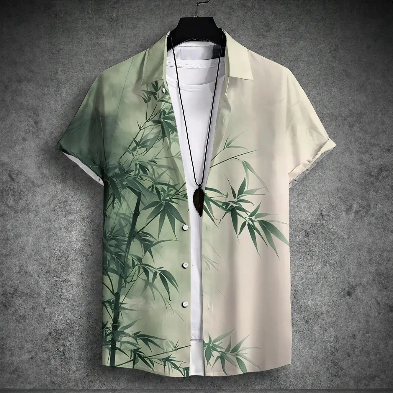 2024 Hawaiian Short-Sleeved Shirt for Men