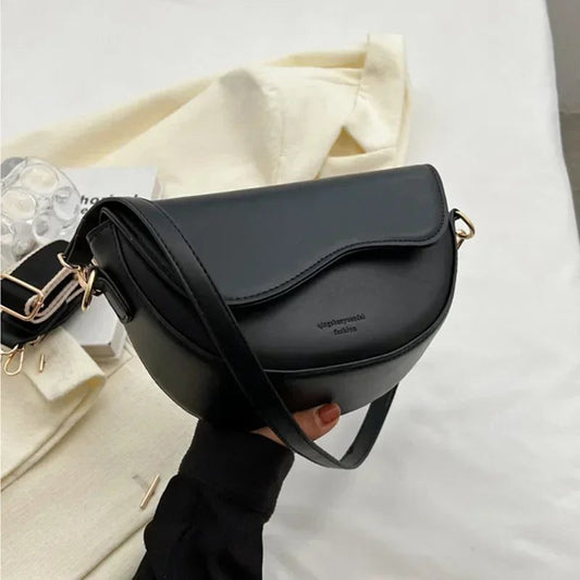 Vintage Small Leather Crossbody Bags for Women