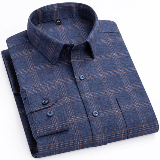 Men's Premium Flannel Long Sleeve Shirt