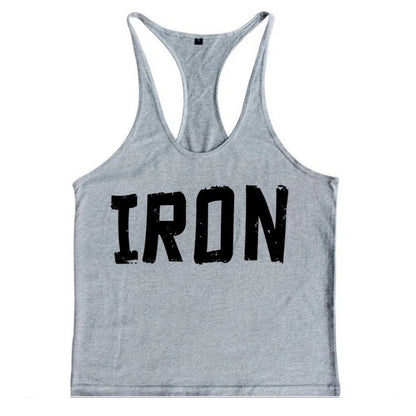 Men's Cotton Workout Tank Top for Bodybuilding