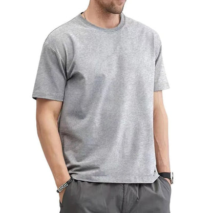 Men's Summer Cotton T-Shirts Plus Size
