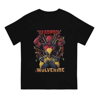 Men's Marvel Deadpool Wolverine Graphic T-Shirt