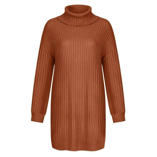 Trendy Women’s Mid-Length Sweater Dress