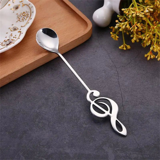 Musical Notes Stainless Steel Tea Spoon