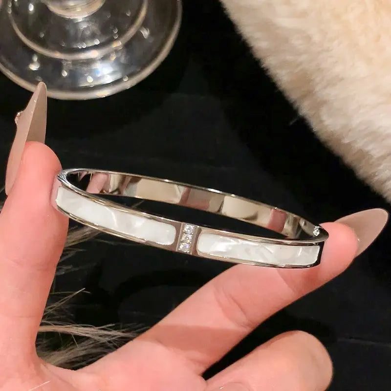 Waterproof Titanium Steel Bangles for Women