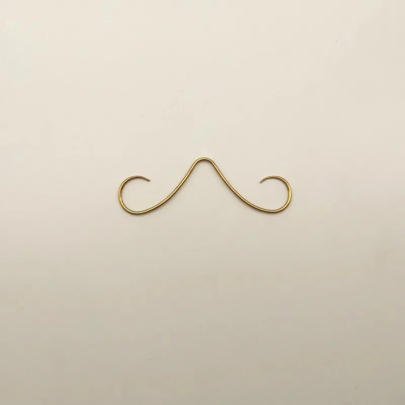 Stainless Steel Mustache Nose Ring Jewelry