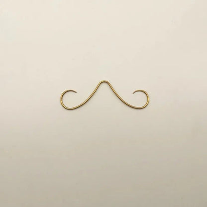 Stainless Steel Mustache Nose Ring Jewelry