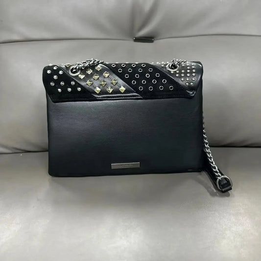 Retro Rainbow Crossbody Chain Dinner Bag