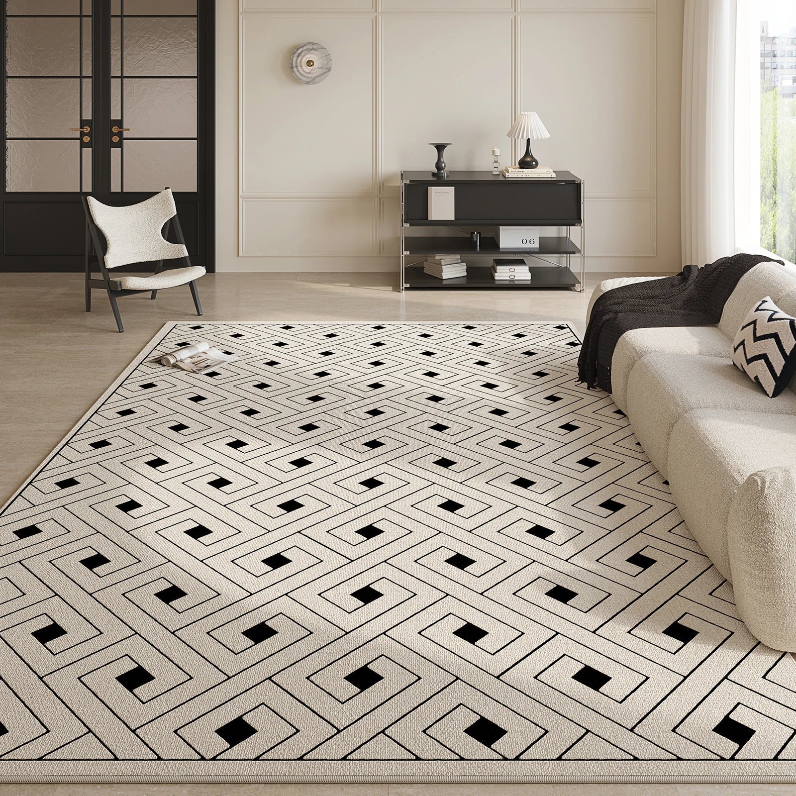 Luxury French Style Area Rugs for Living