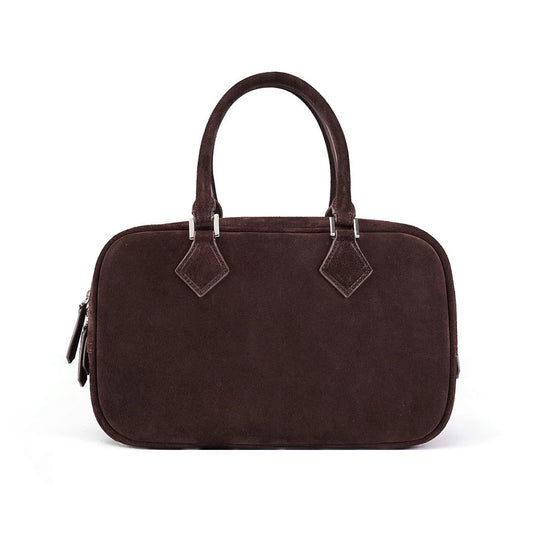 Retro Suede Handbags for Women Fall 2024