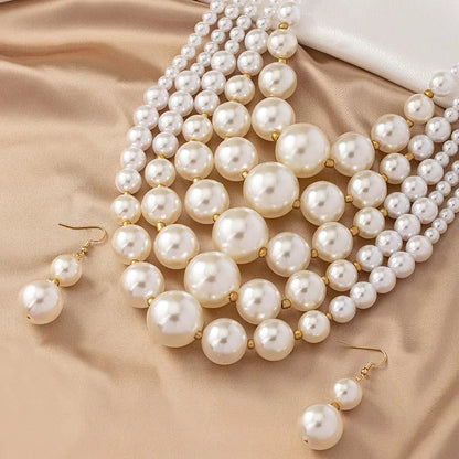 Elegant Pearl Folding Necklace for Women 2023