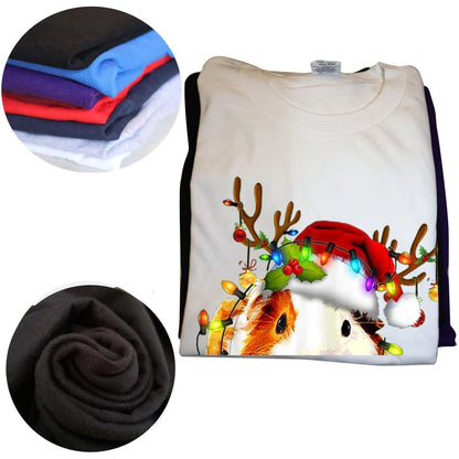 Funny Guinea Pig Christmas T-Shirt for Men