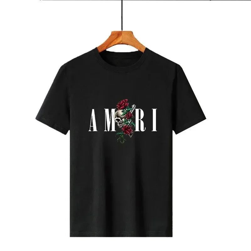 Men's Retro Y2K Graphic Cotton T-Shirt