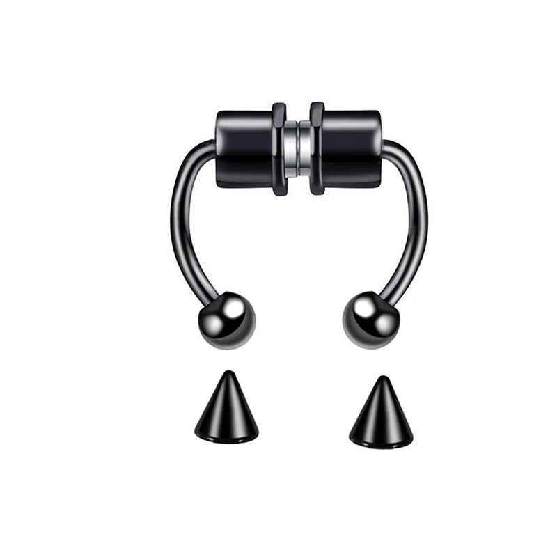 Stainless Steel Fake Septum Nose Ring