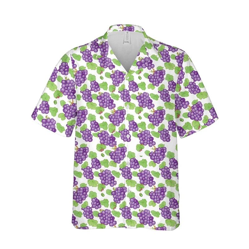 Men's Hawaiian Shirt 3D Fruit Print