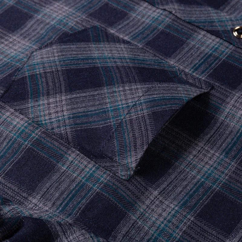 Men's Autumn Flannel Shirt - Casual Oversized