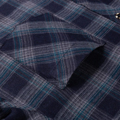 Men's Autumn Flannel Shirt - Casual Oversized