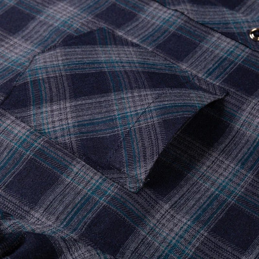 Men's Autumn Flannel Shirt - Casual Oversized