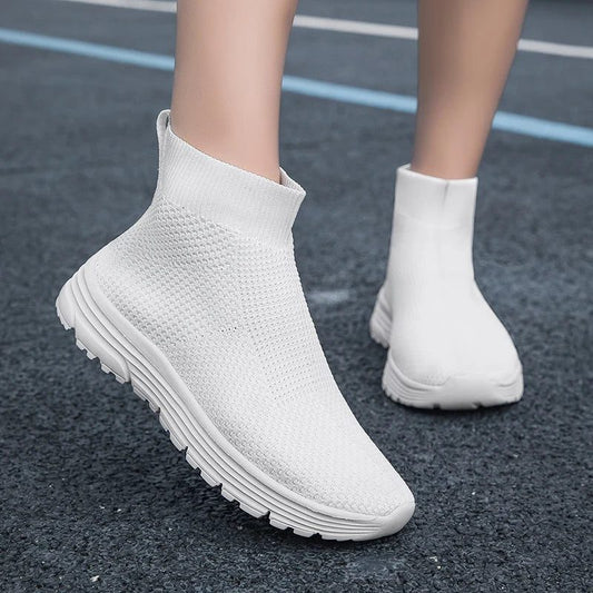 Trendy Unisex Mesh Sock Sneakers for Sports