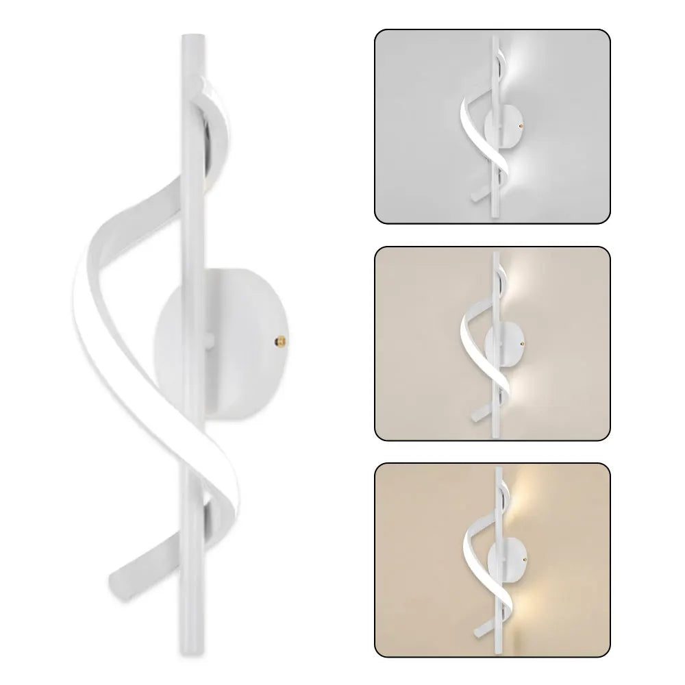 Modern Gold LED Wall Lamp for Bedrooms