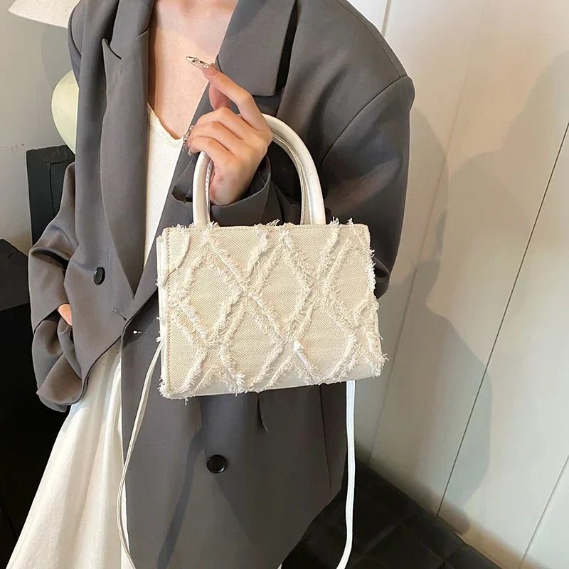 2024 Fashion Denim Messenger Bags for Women