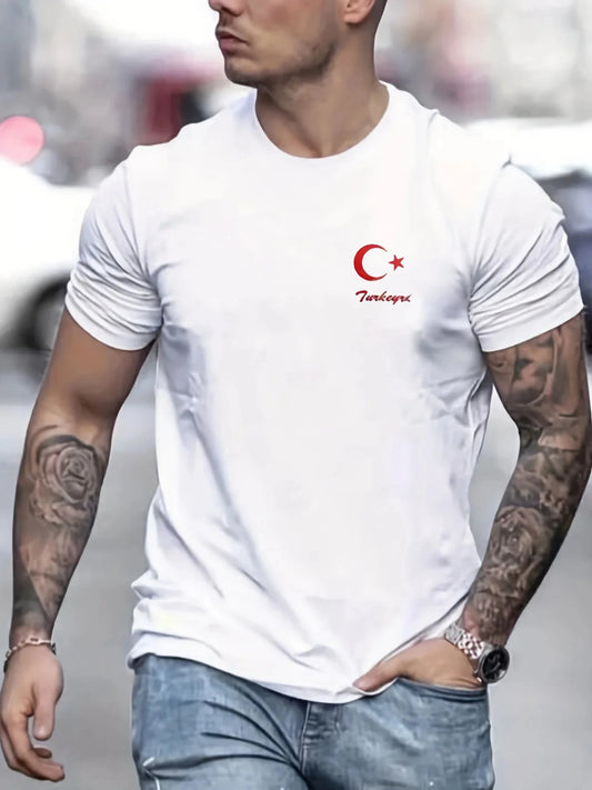2024 Men's Cotton Short Sleeve T-Shirt