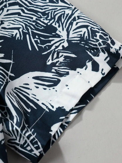 Men's 3D Print Hawaiian Coconut Tree Shirt