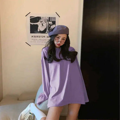 Trendy Oversized Cotton T-Shirts for Women
