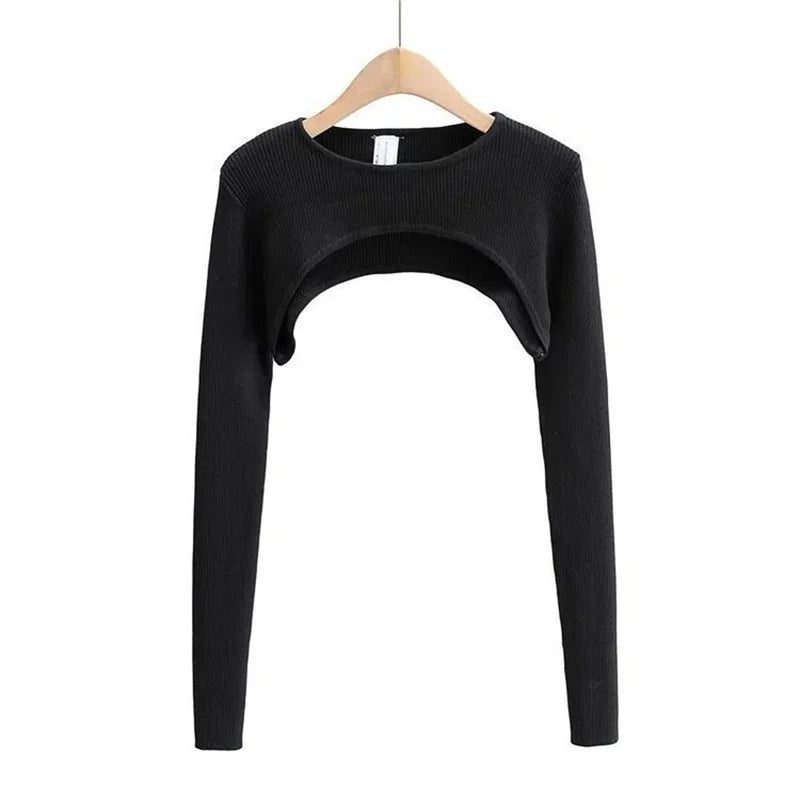 Elegant Women's Cropped T-Shirt for Spring