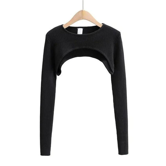 Elegant Women's Cropped T-Shirt for Spring