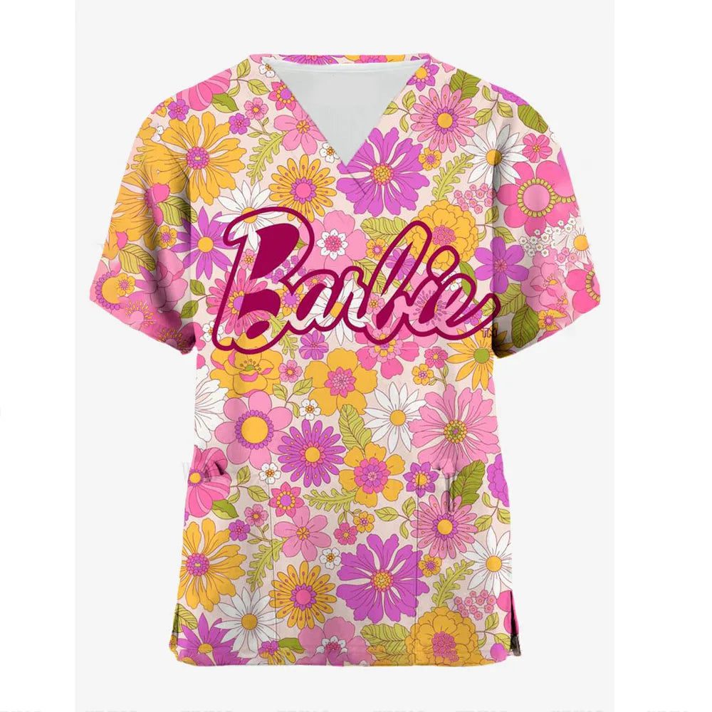 Cartoon Surgical Gowns T-Shirt for Women