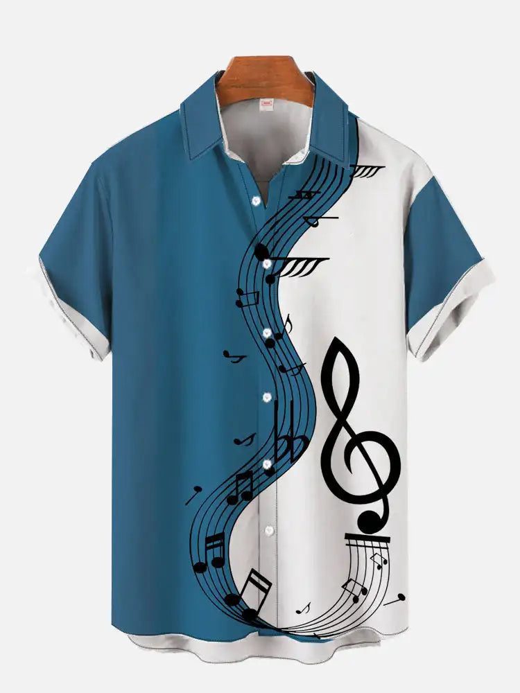 3D Printed Hawaiian Shirt for Men