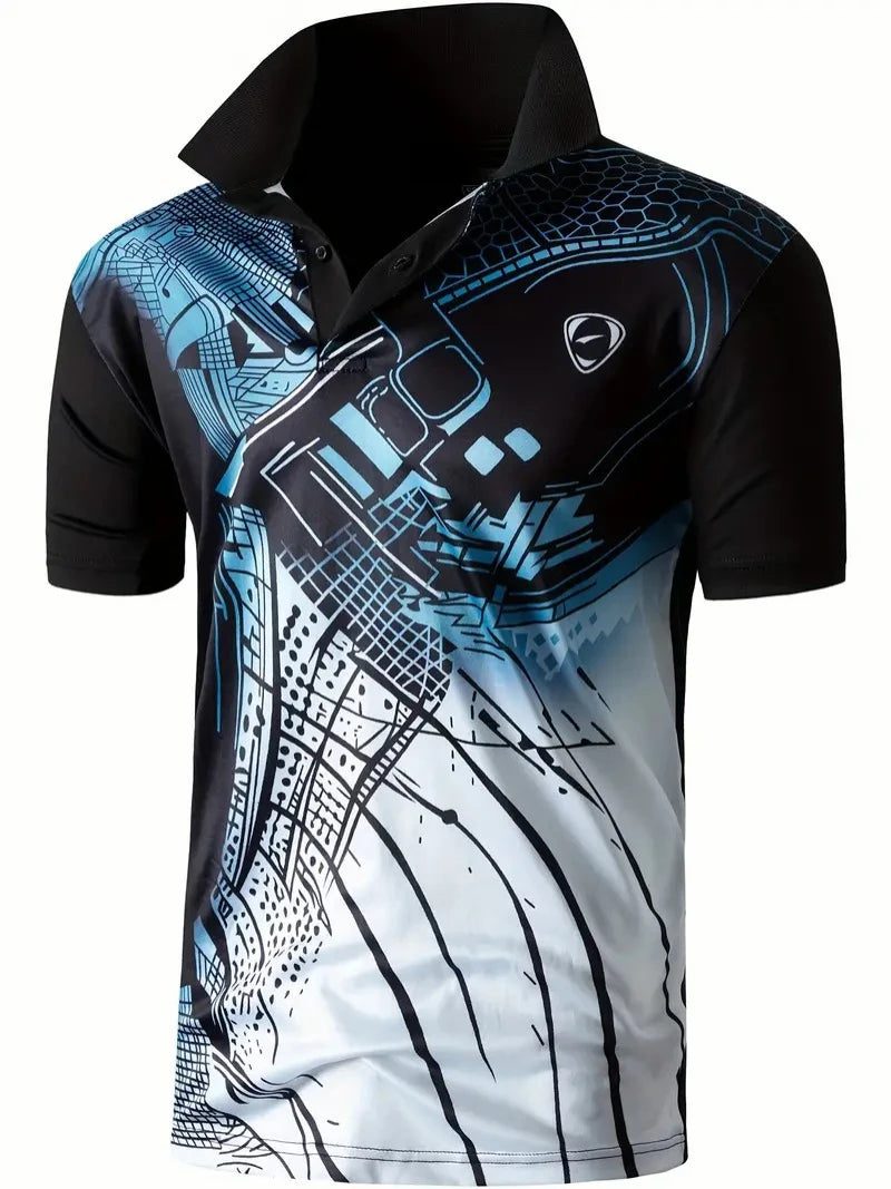 High-Quality Men's Golf Polo Shirt - Summer