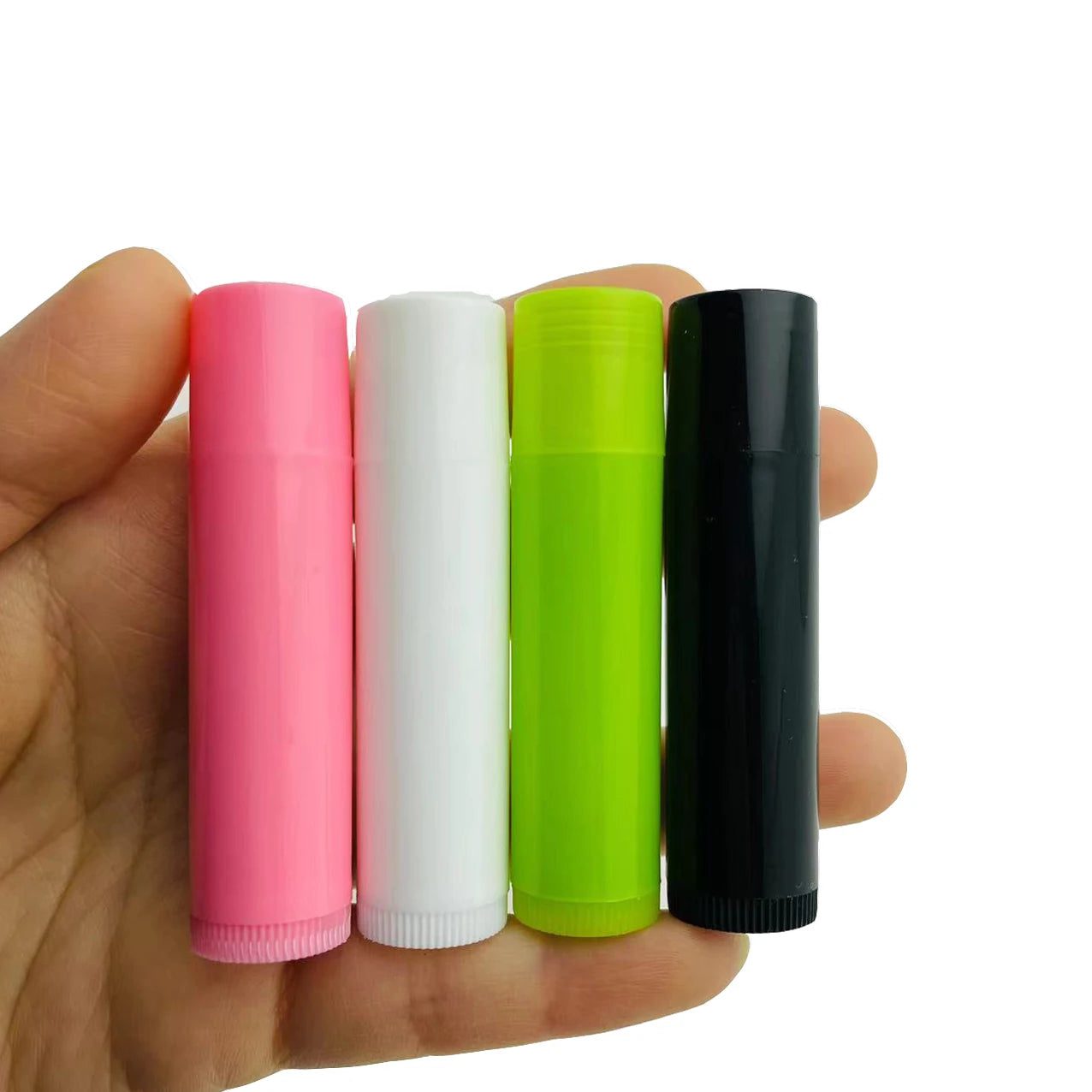 White Lip Balm Tubes for DIY Cosmetics
