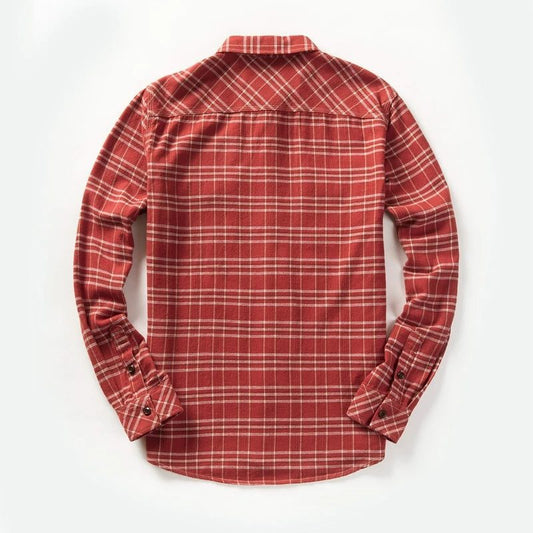2024 Men's Plaid Flannel Shirt Casual