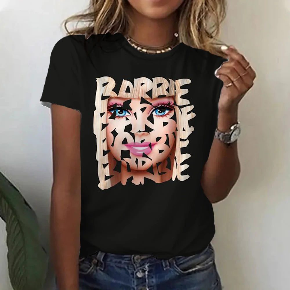 Cute Loose Short Sleeve T-Shirt for Women