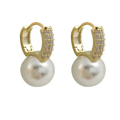 Elegant Pearl Drop Earrings for Women
