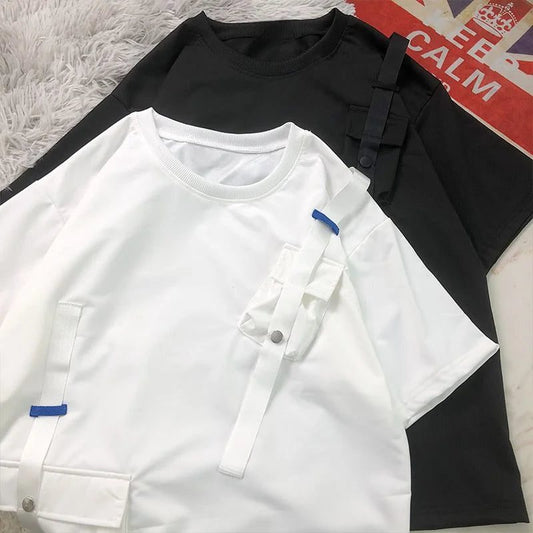 Men's Casual Summer Pocket T-Shirt Fashion