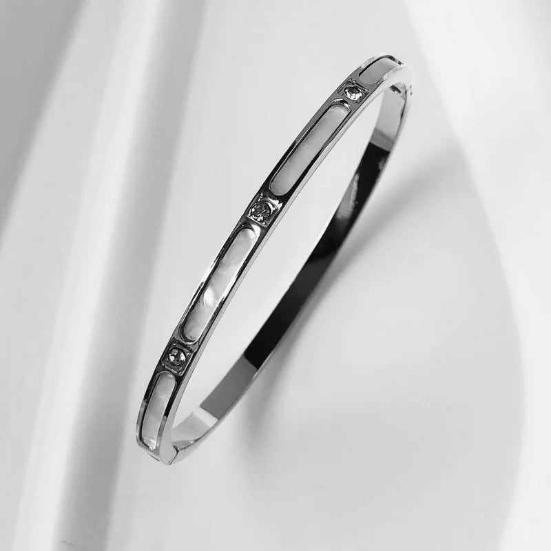 Waterproof Zircon Inlaid Bracelets for Elegance