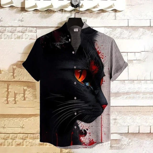 Comfortable Hawaiian Short-Sleeved Shirt for Men