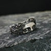 Vintage Greek Mythology Venus Half Face Ring